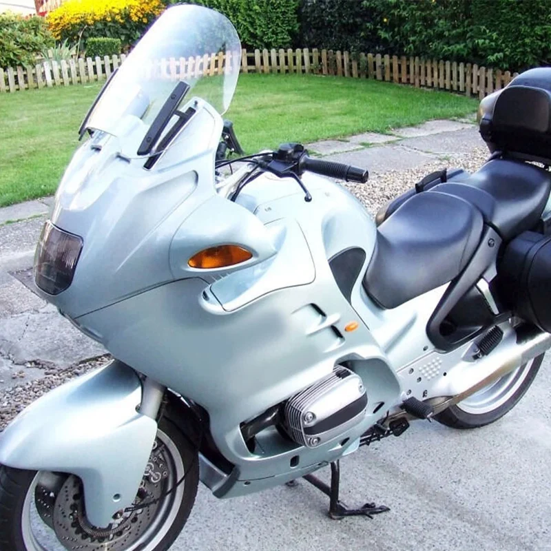 

Rear Motorcycle View Mirrors Turn Signals Lights Cover For -BMW R1100 RT R1100 RTP R1150 RT