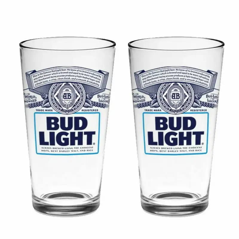 

ounces Capacity Glassware Pint Glass 2 Packs - Clear