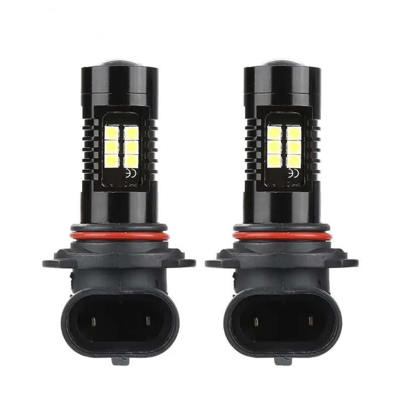 

2pcs 1200Lm 9006 HB4 LED Car Lights Auto LED Bulbs 3030 White Daytime Running Lights DRL Fog Light 6000K 12V LEDs Lamp