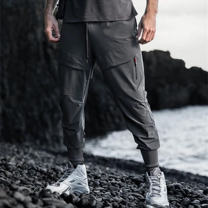 Men Casual Pants Multi Pockets Cargo pants Men High Quality Baggy Fashion Streetwear Clothing For Men y2k Pants Zipper