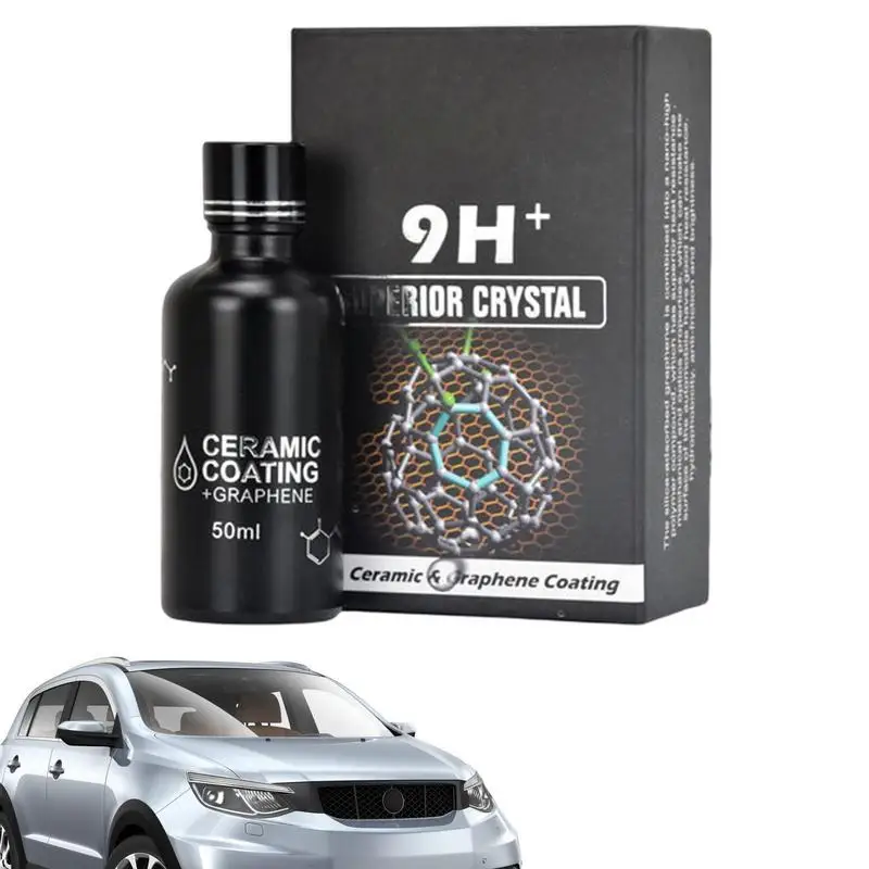 9H Ceramic Car Coating Hydrochromo Paint Care Nano Top Quick Coat Polymer Detail Protection Liquid Wax Car Care Accessories