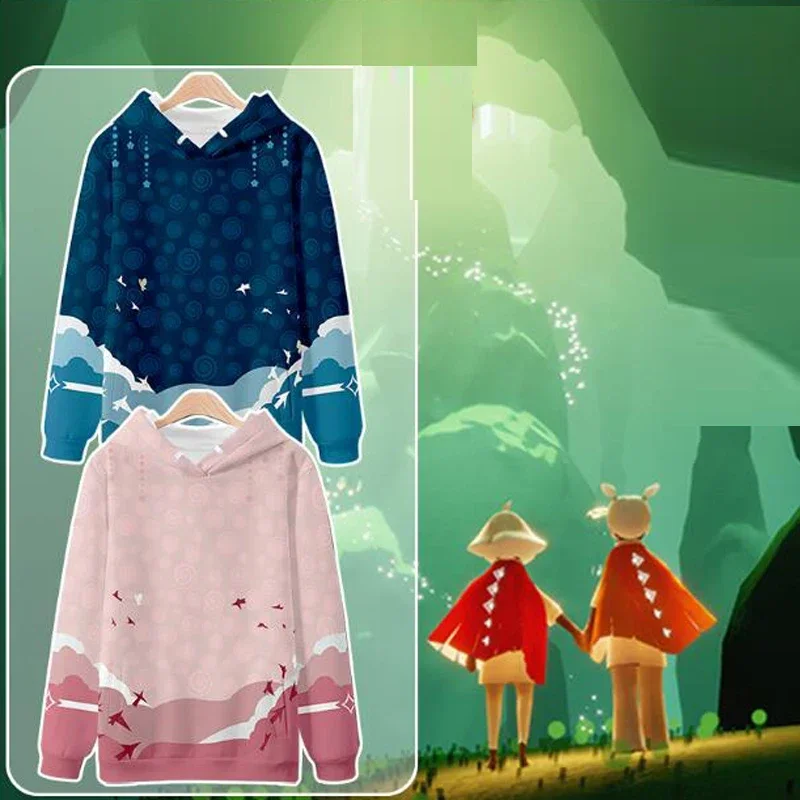 Толстовка для косплея Sky Children of The Light женская и мужская толстовка в стиле