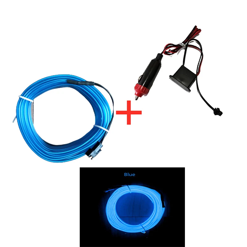 Автомобильная окружающая лампа, светодиодный неоновый холодный свет, автомобильные молдинги для интерьера, атмосферные огни, ремонт, декоративные полоски, блестящие USB/привод для сигарет прищепки декоративные с веревкой звезды 10 штук