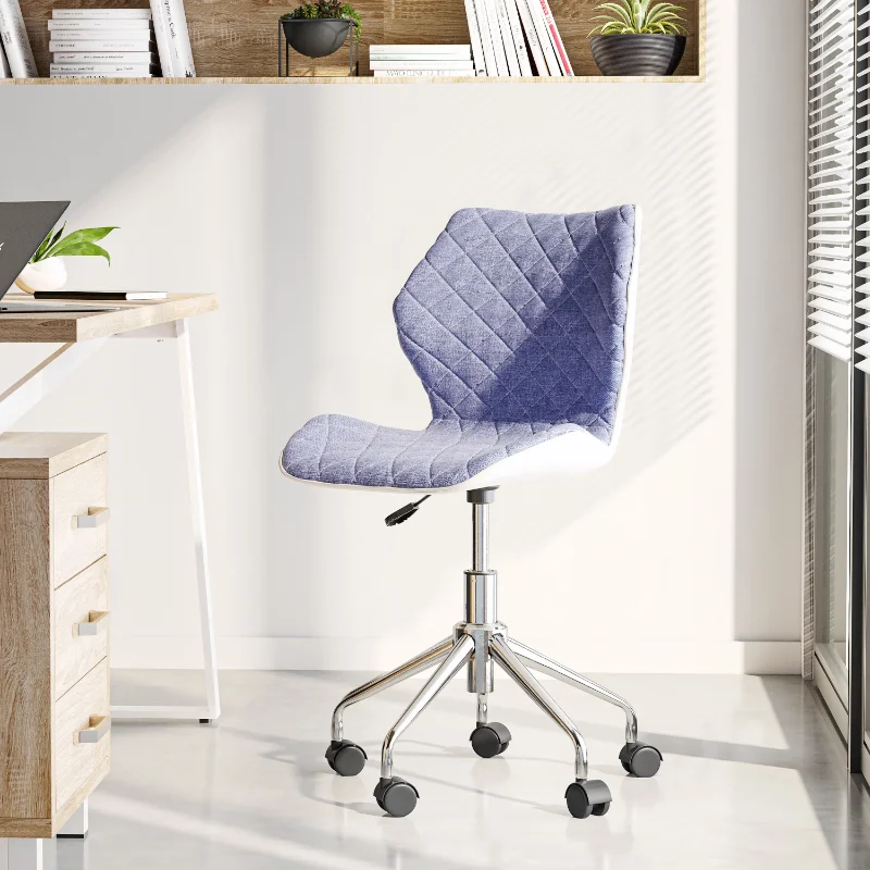 

Adjustable Office Task Chair, Blue office chair recliner chair office furniture
