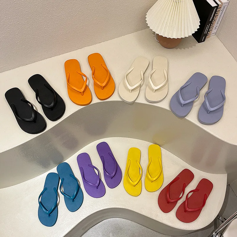 

Slippers Female Summer New Beach Flip-flops Spot Household Cool Slippers Slippers Wholesale Women's Sabot Shoes Heirs Woman's