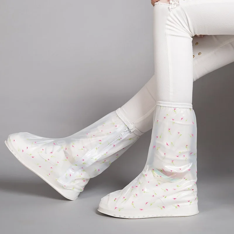 

Boots Platform Rain Men Boots Rain Thicker Shoes Boots Cover Covers Heels Non-slip Waterproof High Quality Women's Reusable