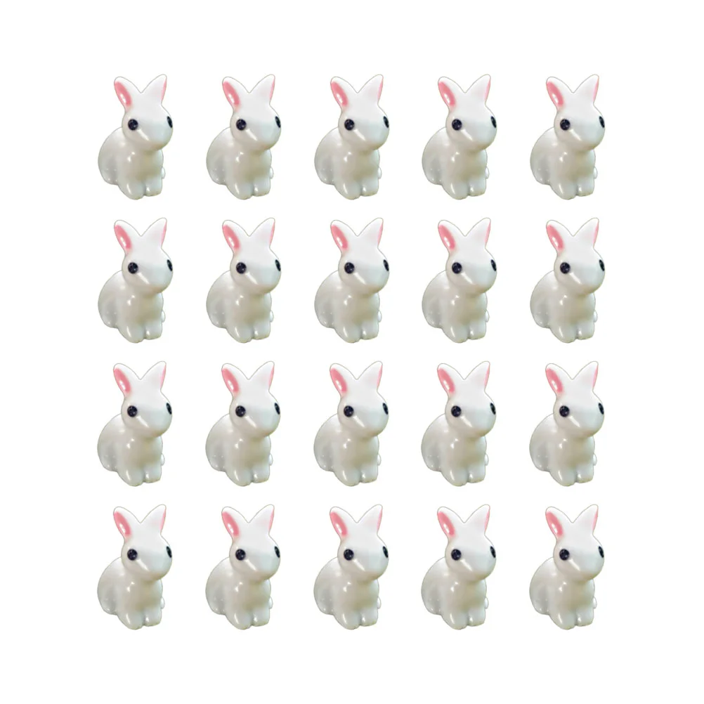 

35 Pcs Resin Ornament Decorative Desktop Decor Props Mini Sculpture Ornament Photo Supplies for Moss Microlandscape