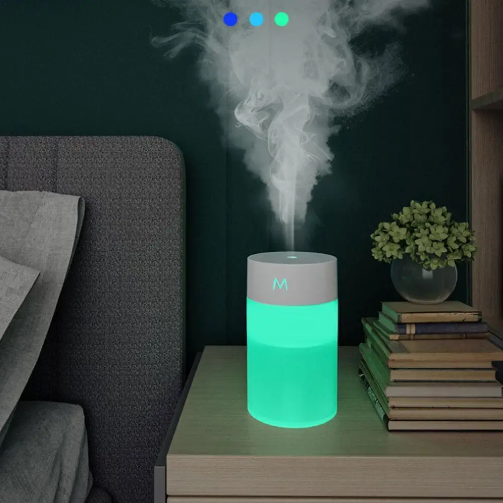 

Увлажнитель воздуха с разноцветсветодиодный лампой, 260 мл