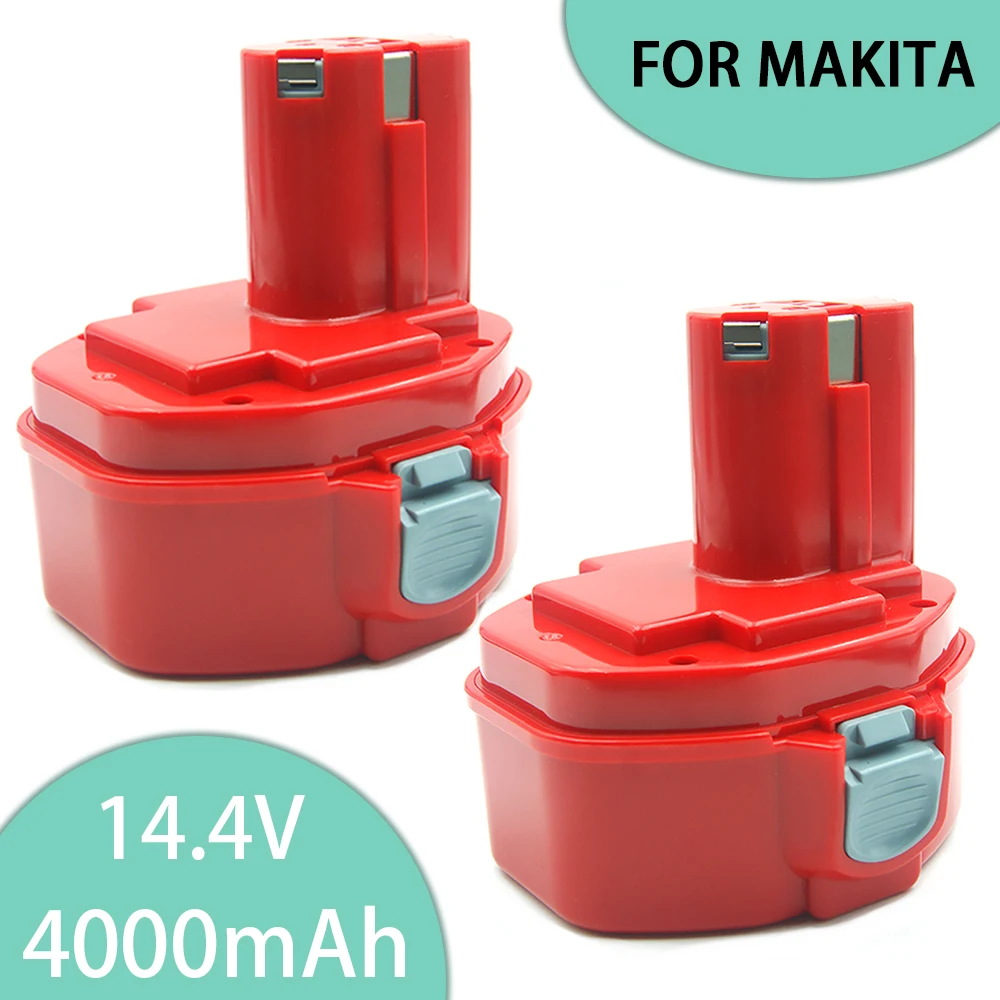 Аккумуляторная батарея 14 4 В 4000 мАч Ni-MH для электроинструментов Makita PA14 1420 1422 1433 1434
