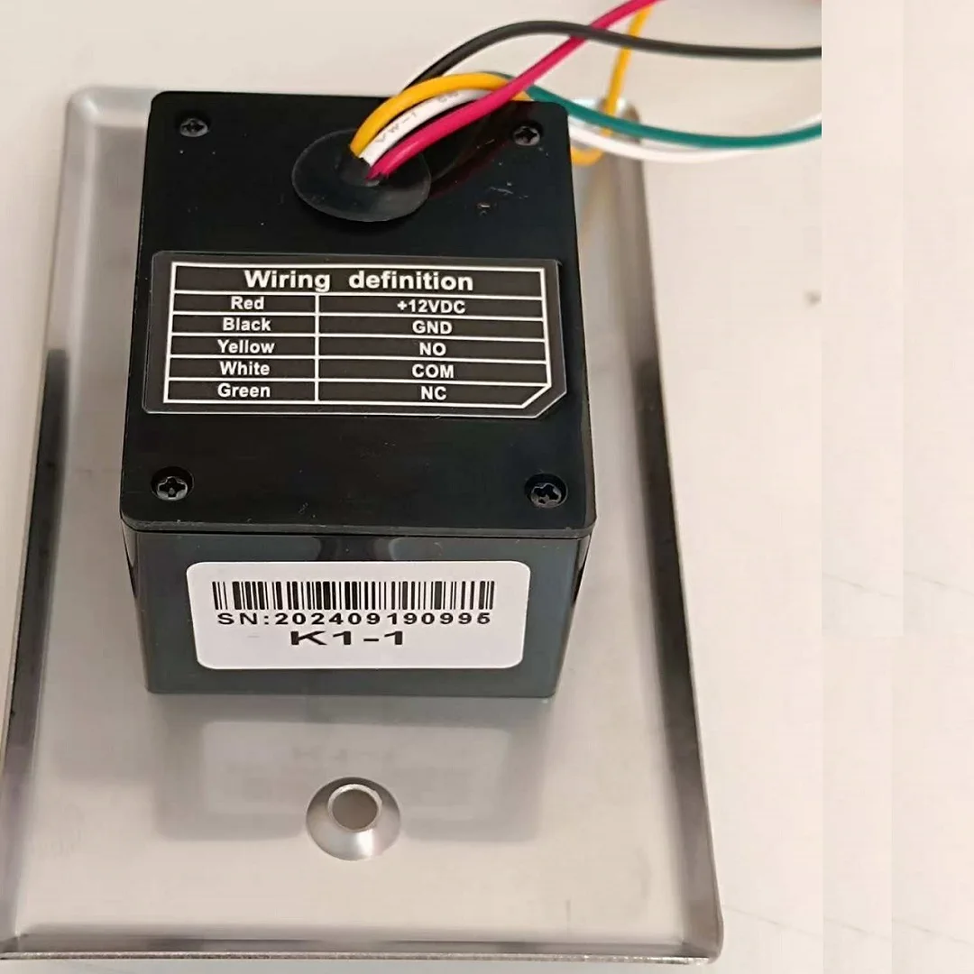 Кнопка выхода с инфракрасным датчиком бесконтактный открытый электронный замок