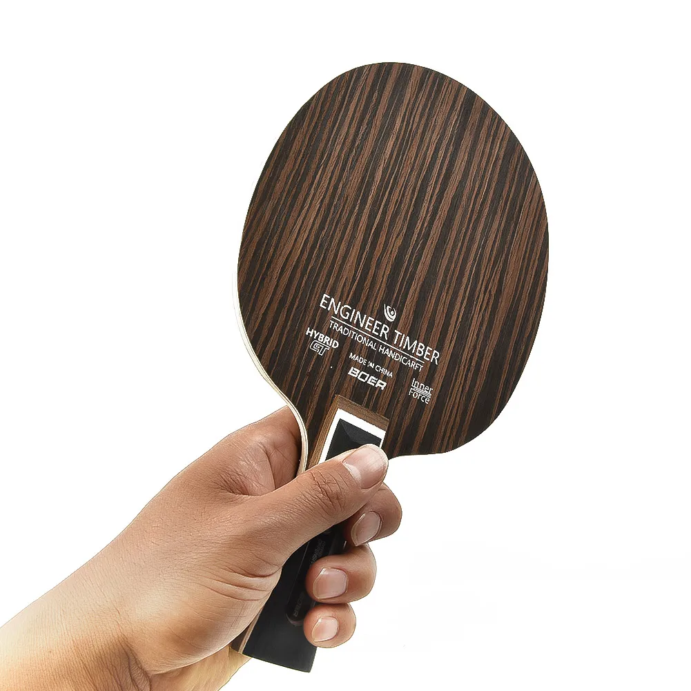 

1PC Table Tennis Racket Bottom Plate Long Handle 5Ply Blade Paddle Professional Table Tennis Ping Pong Blade Racket Bottom