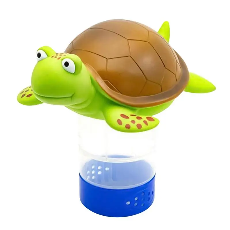 

Плавающий поплавок для черепахи с хлором, подходит для 1 и 3 дюймовых таблеток, поплавки для бассейна, раздатчик хлора, регулируемый Плавающий поплавок для бассейна с хлором