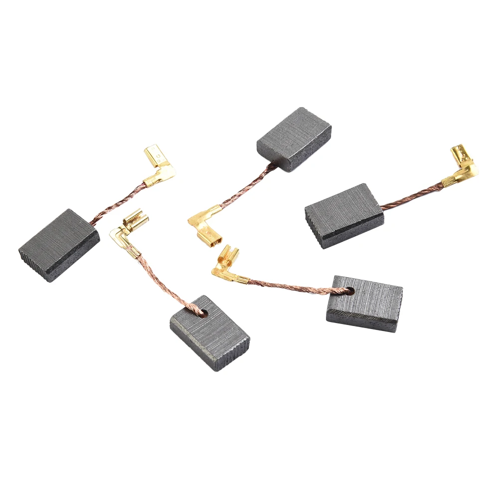 5 шт. угольные щетки 6x9x14 мм для GA4530R GA4534 JS1000 GA5030 TM3000C угловая шлифовальная машина GA