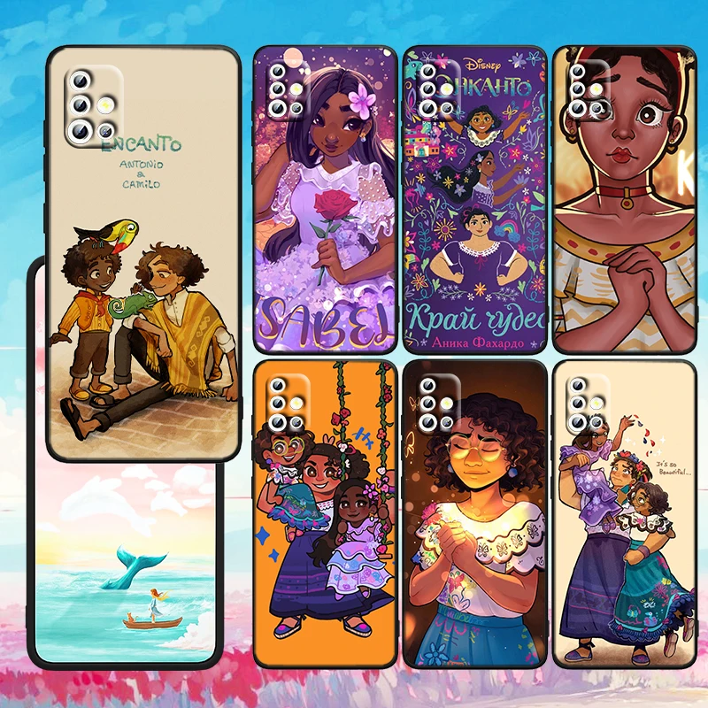 

Disney Encanto Marrige Love For Samsung A73 A72 A71 A53 A52 A51 A42 A33 A32 A23 A22 A21S A13 A12 A03 A02 S A31 Black Phone Case