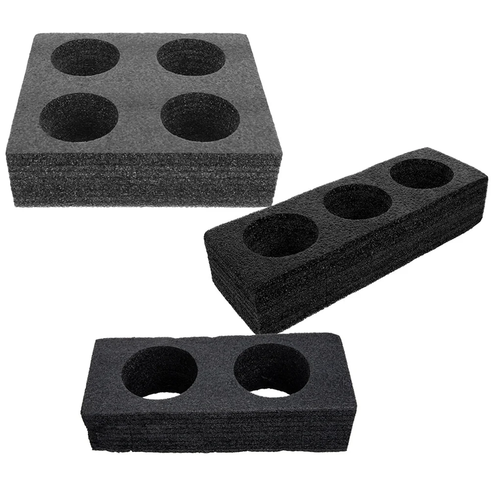 

3 шт. поднос для чашки, держатель для напитков, коммерческие хлопковые кружки с жемчугом