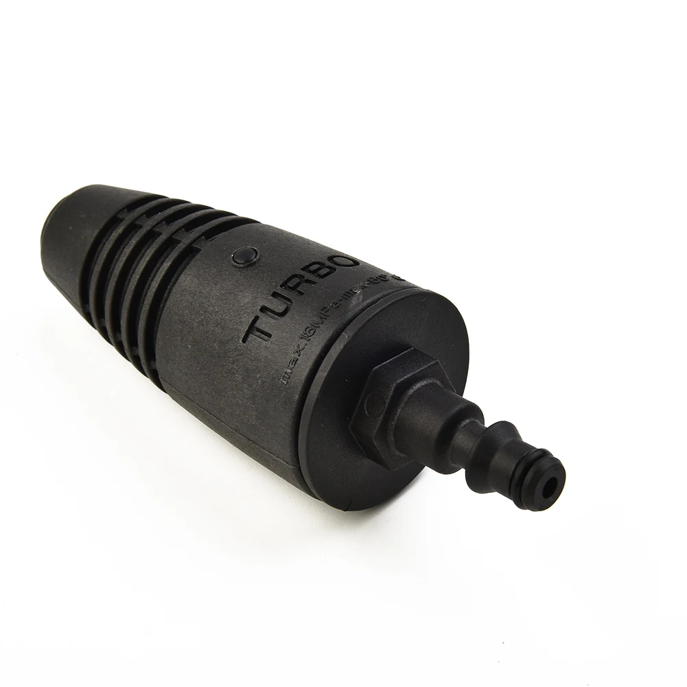 

Pressure Washer Nozzle Head Spray For Karcher LAVOR COMET VAX PA66+gF Black 130bar 45X4X3.5cm Rotating Durable