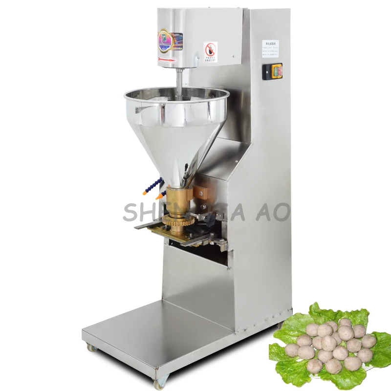 

SJ-280 Commercial 280pcs/min Meatball forming machine vertical stainless steel electric meat ball machine 220V 1.1KW