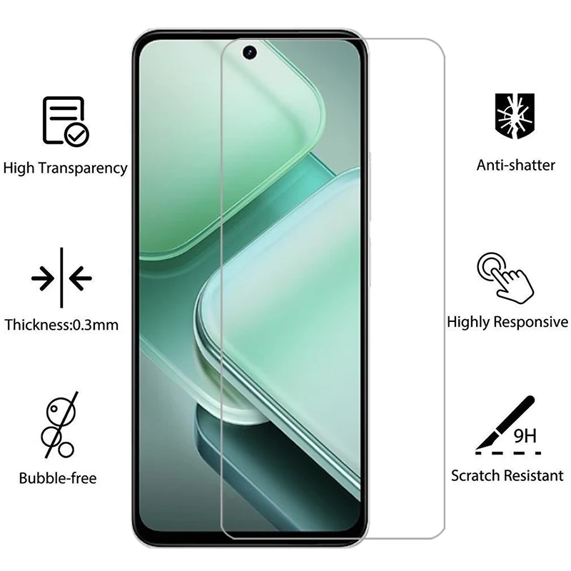 Защитное закаленное стекло для vivo iqoo z9 turbo z9x Защита экрана iqooz9 iqooz9x z 9 x 9x 9z