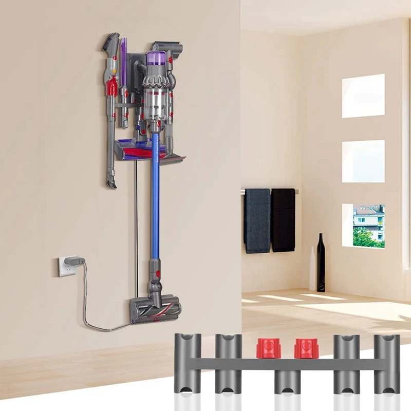Аксессуар-держатель для Dyson V7 V8 V10 V11 V15 док-станция органайзер пылесоса с 9