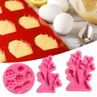 3d silicone mold novelty cake decorating tools diy flower fondant candy mold for bakery candy chocolate mold fondant mold