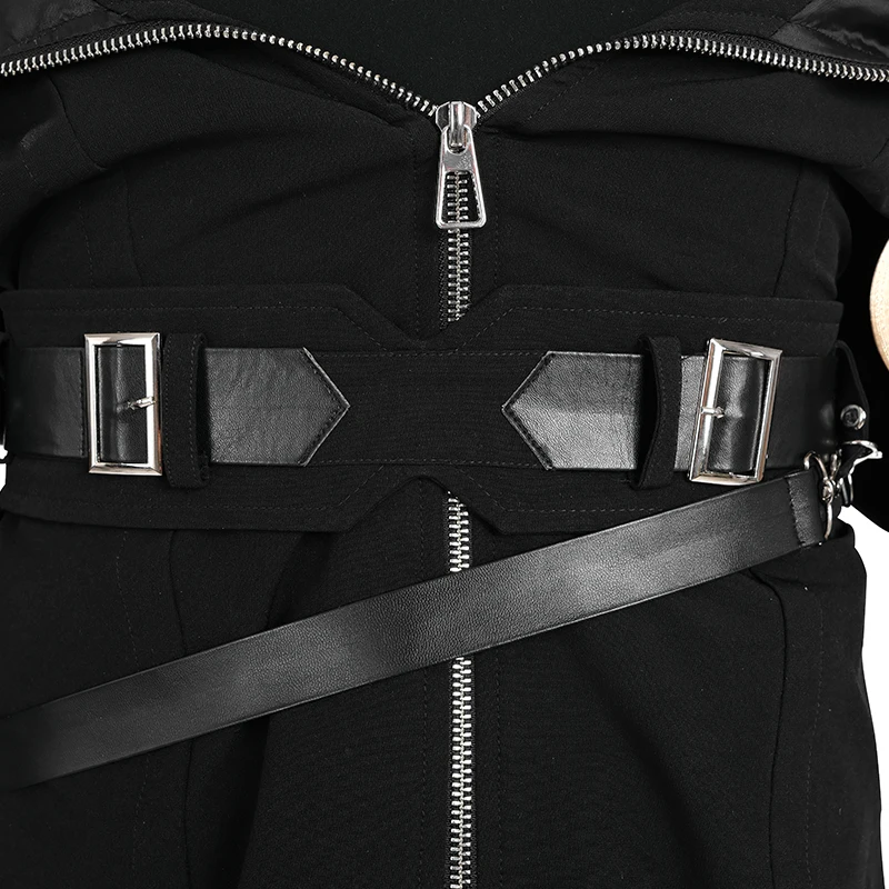 ROLECOS Original Genshin Impact Fanart Scaramouche Secret Agent Cosplay Costume Wanderer Men Women Party Role Play Uniform