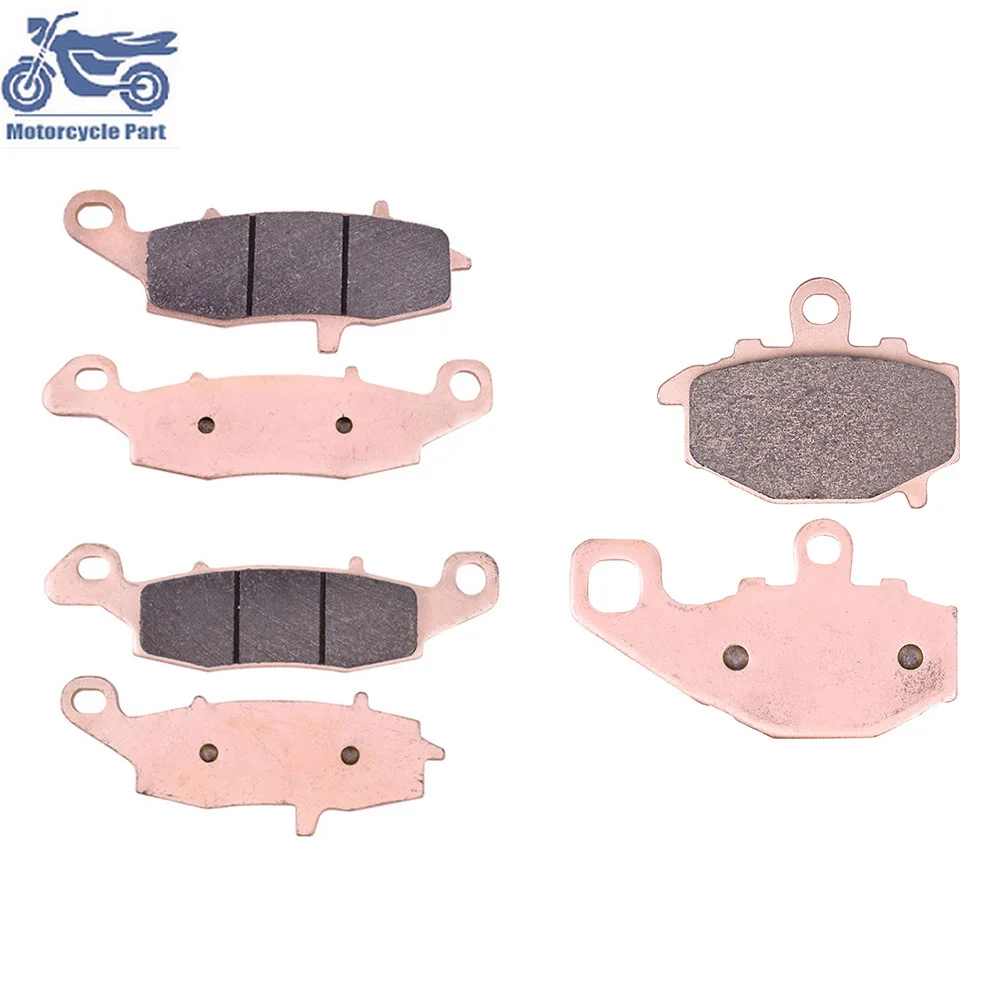 

Front and Rear Brake Pads For Kawasaki KLE 650 KLE650 Versys 07-13 ER6F ER-6F ER6N ER-6N 06-13 Z750 Z750S ZR750 04-07 GPZ1100