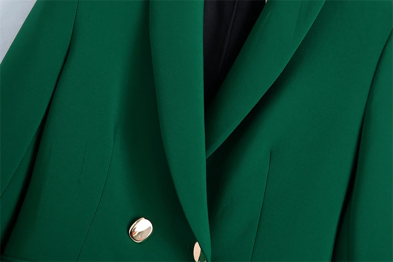 Женский двубортный Блейзер Splend модный элегантный однотонный блейзер для офиса