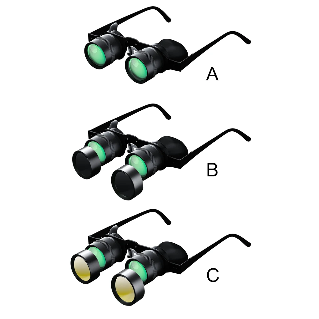 

Fishing Binocular Glasses Hands-Free Telescope Magnifier Hiking Kids