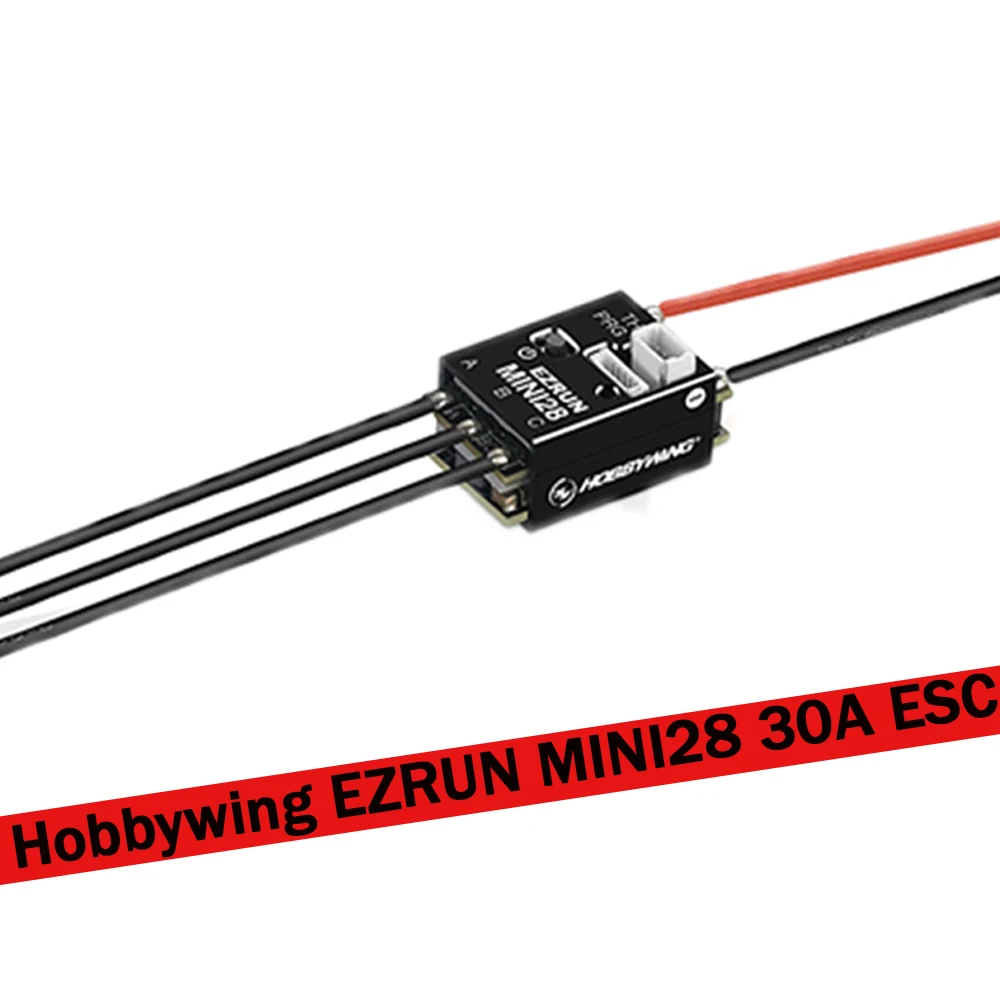

Hobbywing EZRUN MINI28 30A сенсорный бесщеточный ESC 2S Lipo маленький размер Поддержка Bluetooth настройки для 1/28 GL гоночный/Дрифт автомобиль