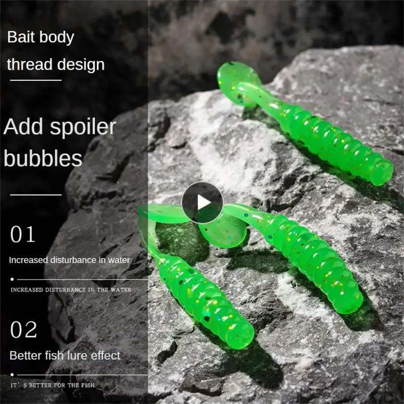 

Bionic Fake Bait T-tail Soft Bait Luya Bait Fishing Lures Sports Entertainment