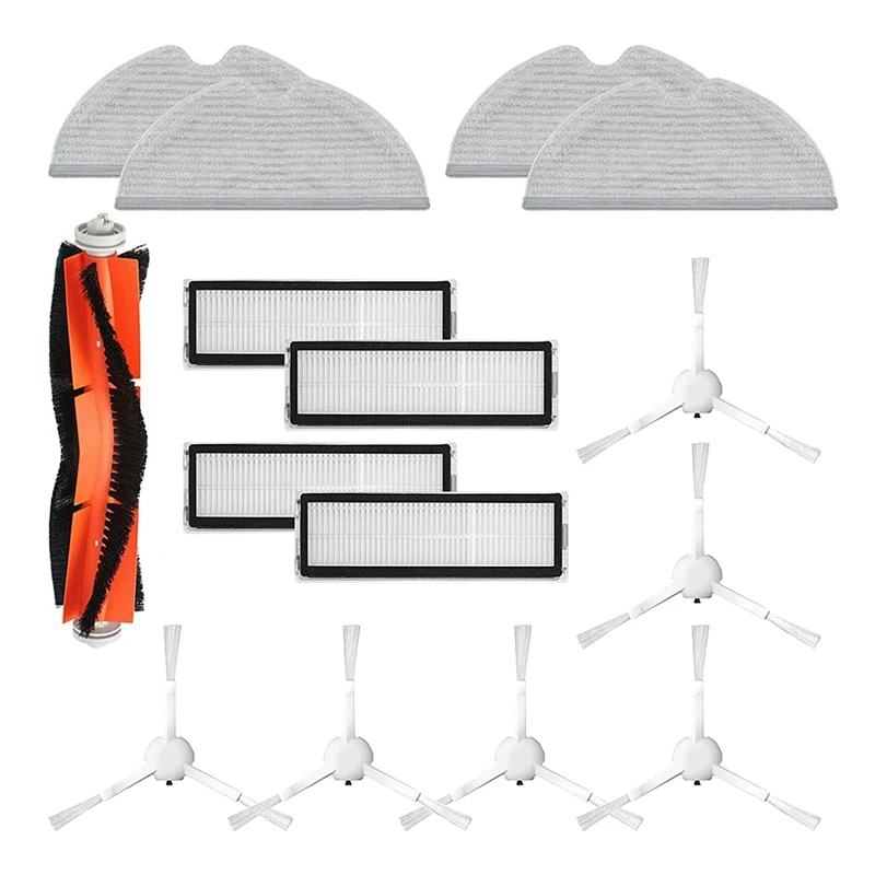 

Replacement Parts Roller Brush Side Brushes Filters Compatible For Dreame D9 Robot Vacuum Cleaner Accessories