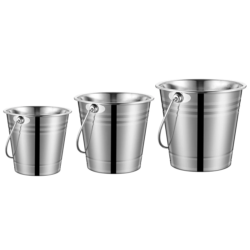 

Ice Bucket Beverage Tub with Strong Handles for Beer Ice Wine Champagne Gift