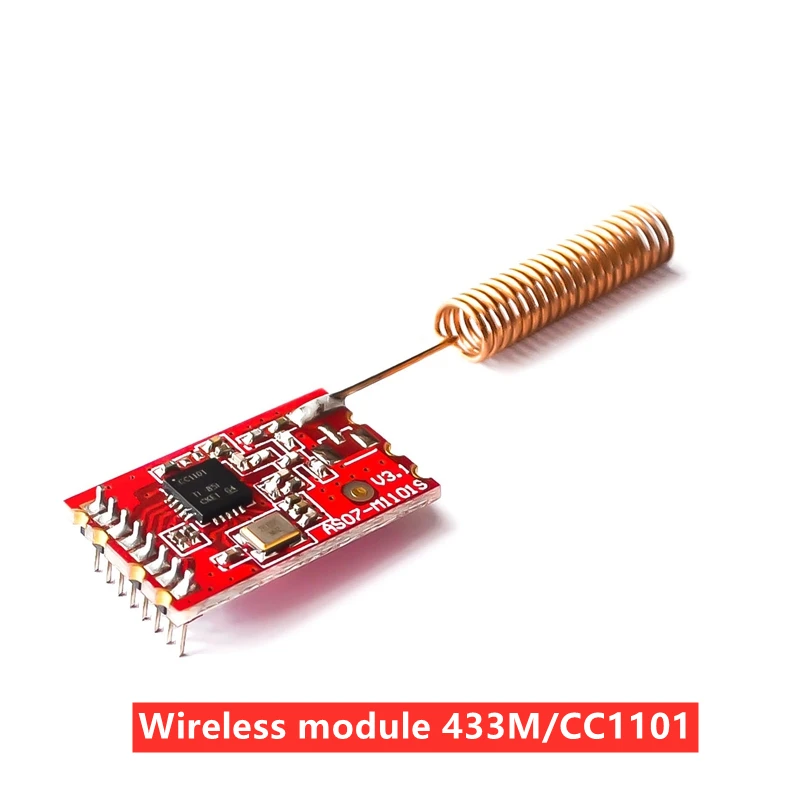Беспроводной модуль 433M/CC1101/передача данных/трансивер/SI4432 радиочастота промышленного класса
