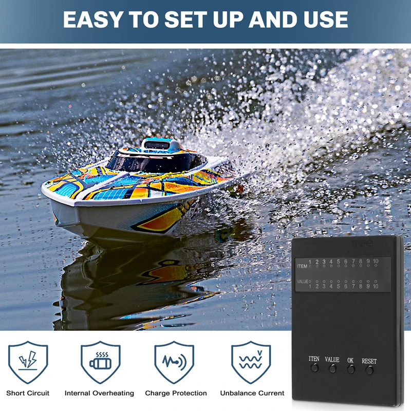 Электронный регулятор скорости 80A водонепроницаемый электронный с программной