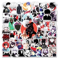 103050pcs japanese anime tokyo ghoul diy luggage scooter car guitar waterproof cartoon water cup backpack decorative sticker