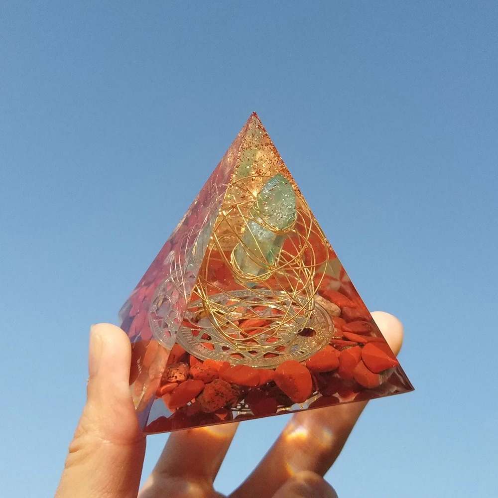 

Натуральный Красный Гравий 6 см, пирамида оргона, обмотка рейки, исцеляющая точка, полимерный Сферический генератор, пирамида оргонита, дома...