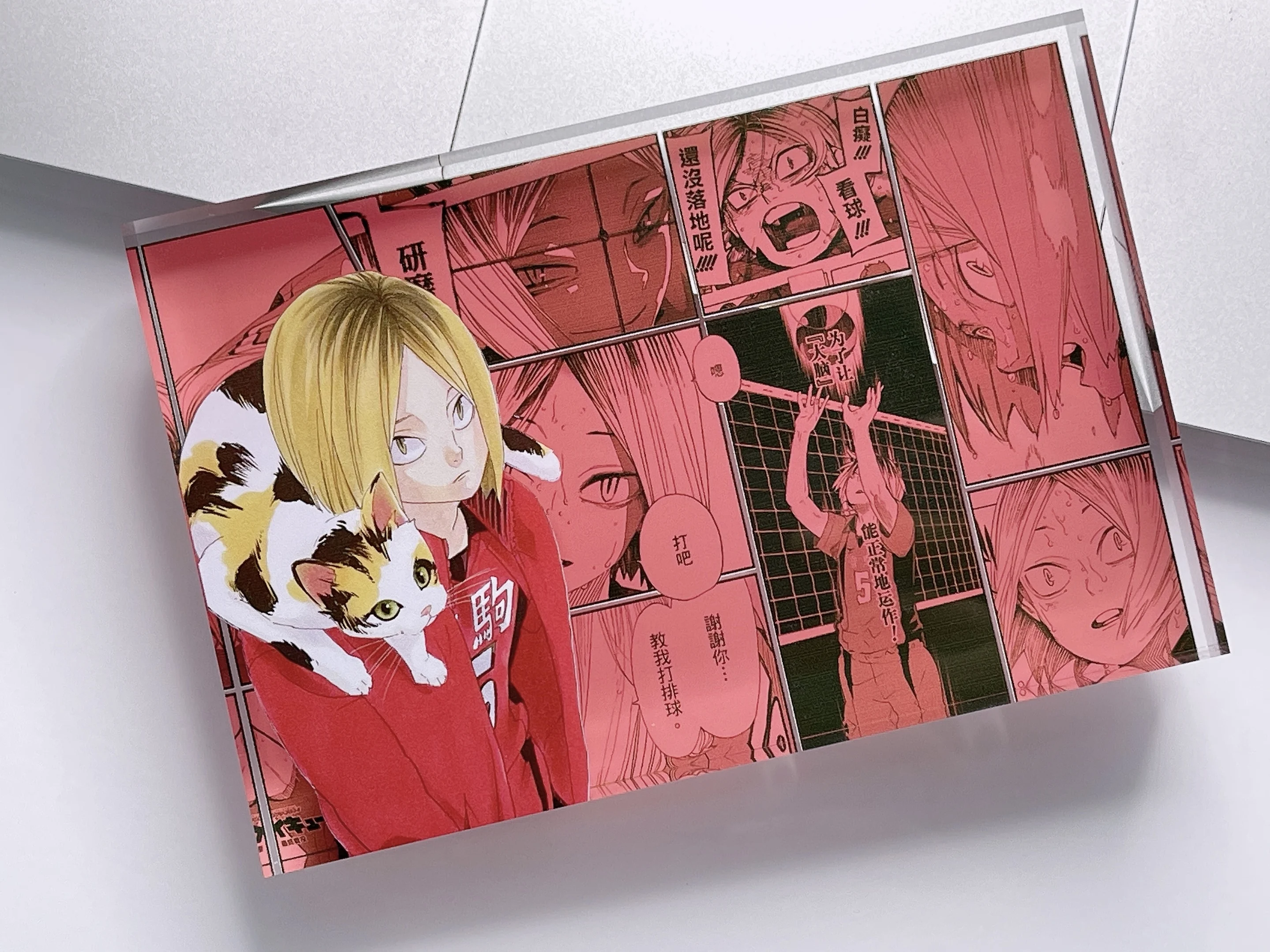 Аниме Haikyuu! Kozume Kenma Oikawa Tooru Косплей акриловый застрявший кирпич мультфильм с