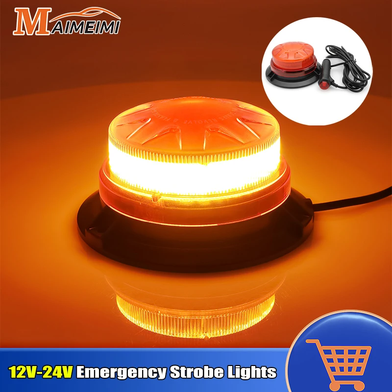 12 В 24 маяк аварийная стробоскопическая сигнальная вспышка с магнитом для