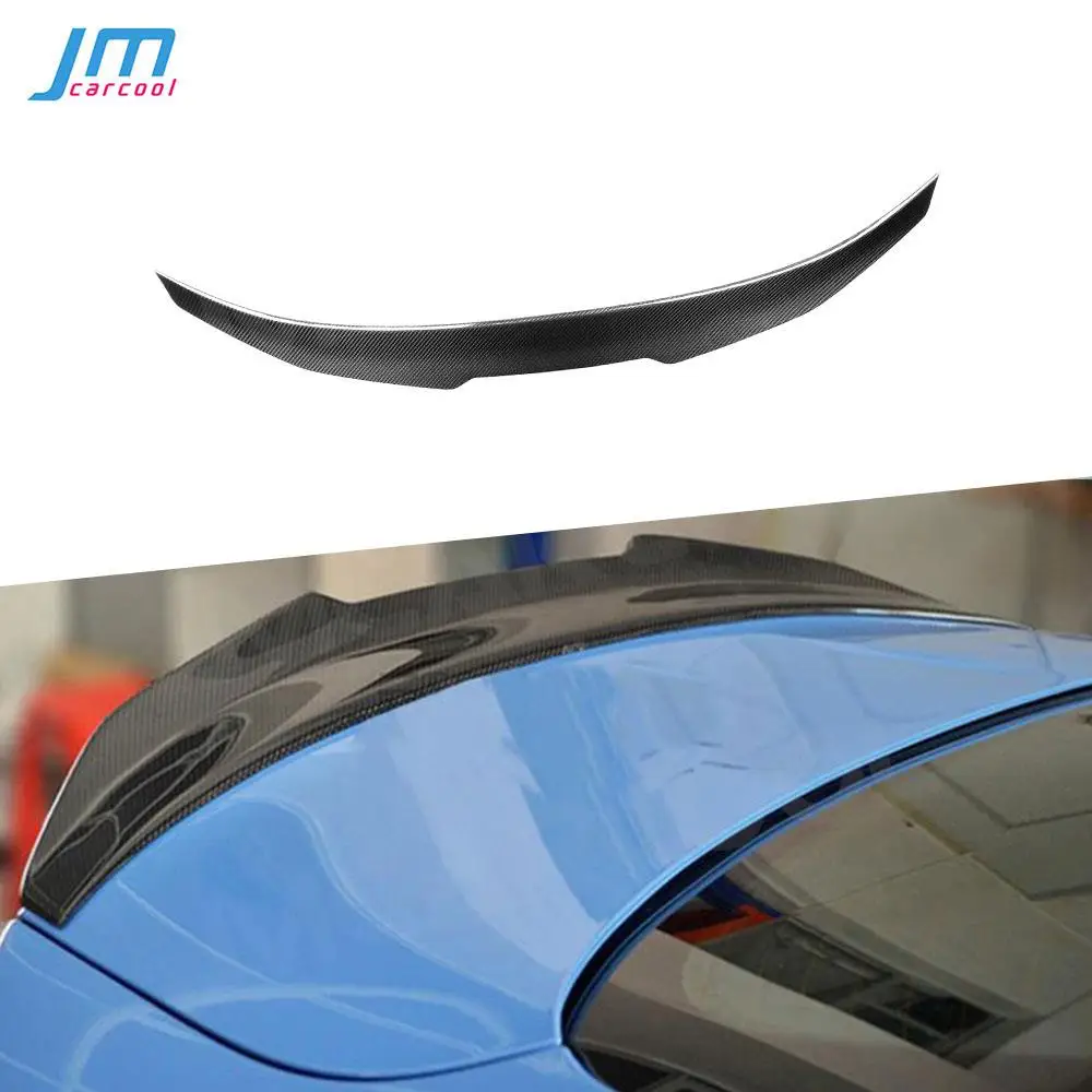 Задний спойлер из сухого углеродного волокна глянцевый черный ABS для BMW 2 серии F44
