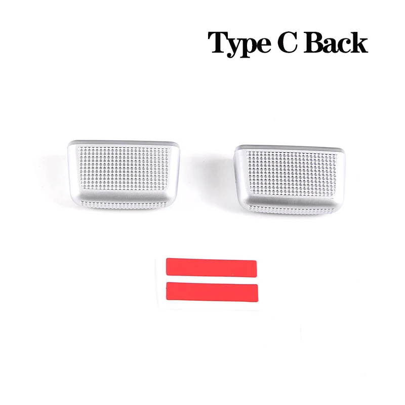 

Регулирующий стержень для кондиционера автомобиля, хромированная накладка на переднюю и заднюю панель из АБС-пластика для BMW 3, 5, 7, серии X1, X2, X5, X6, F10, F18, F07, E90, E91