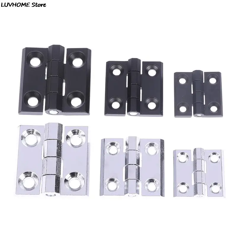 

4040/5050/6060 Zinc Alloy Square Folding Hinge Surface Mounted Hinge Distribution Cabinet Industrial Power Cabinet Hinge