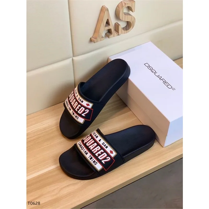 

Summer Brand dsq2 Light Men Flip Flops Men Beach Slippers Beach Sandals Non-slip Casual Flat Shoes Slippers Shoes Outdoor Slides