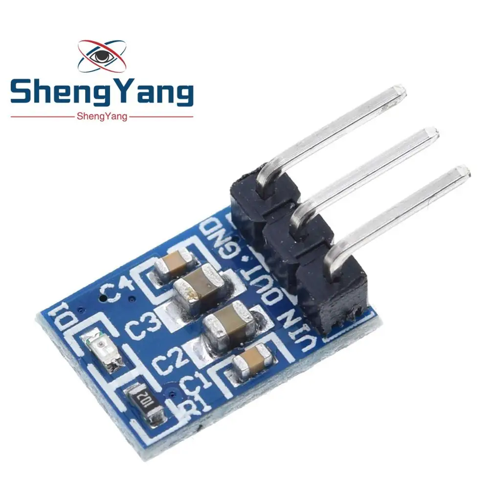 Высококачественный понижающий модуль питания 5 В до 3,3 В для телефона AMS1117 LDO мА