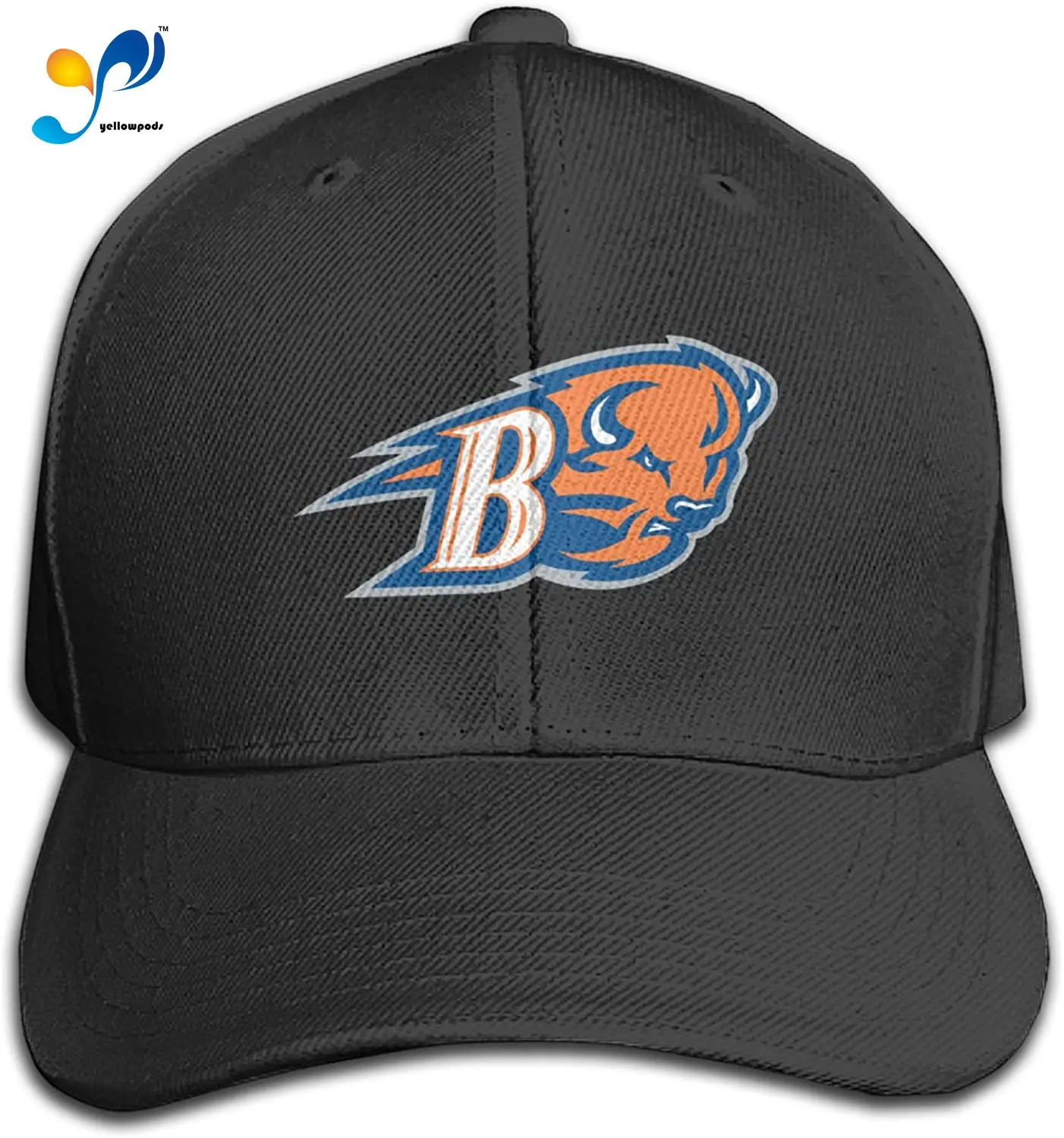 

Unisex Adjustable Personality Cap Bucknell Bi-Son Baseball Hat Dad Hat Casquette Hat