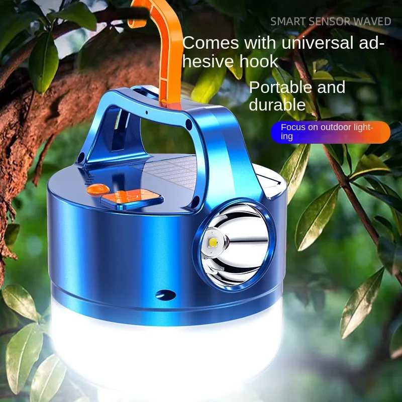 

Solar LED Camping Light USB Rechargeable Lamp for Outdoor Tent Lamp Portable Lanterns Emergency Light for BBQ Hiking