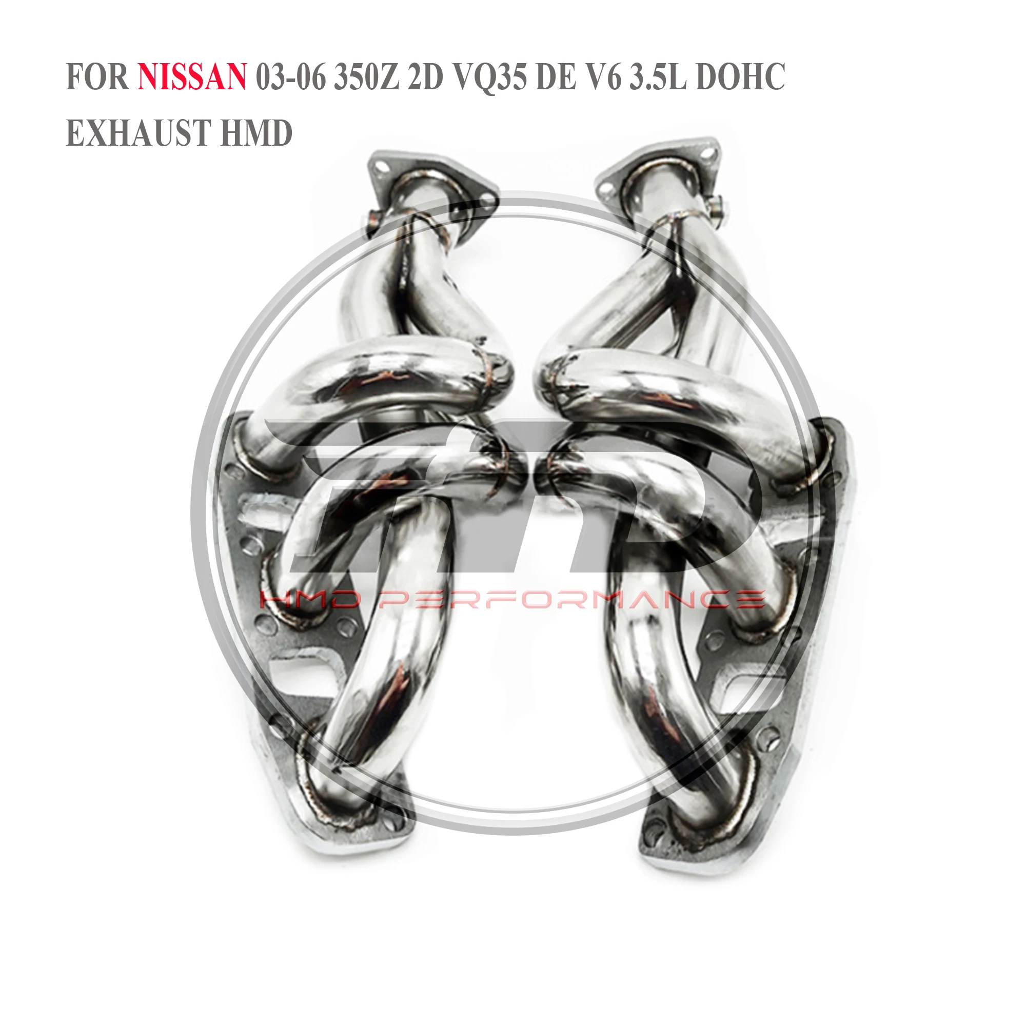 

Выхлопная система HMD, выпускная труба коллектора для Nissan 03-06 350Z 2D VQ35 DE V6 3.5L DOHC