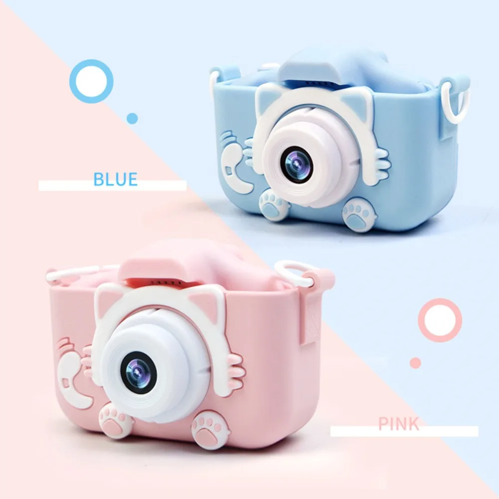 Digital Cameras X5S 2.0'' 20MP Mini Kids Camera IPS Screen HD 1080P Children Po Toy With 600mAh Lithium Battery Christmas Gift1