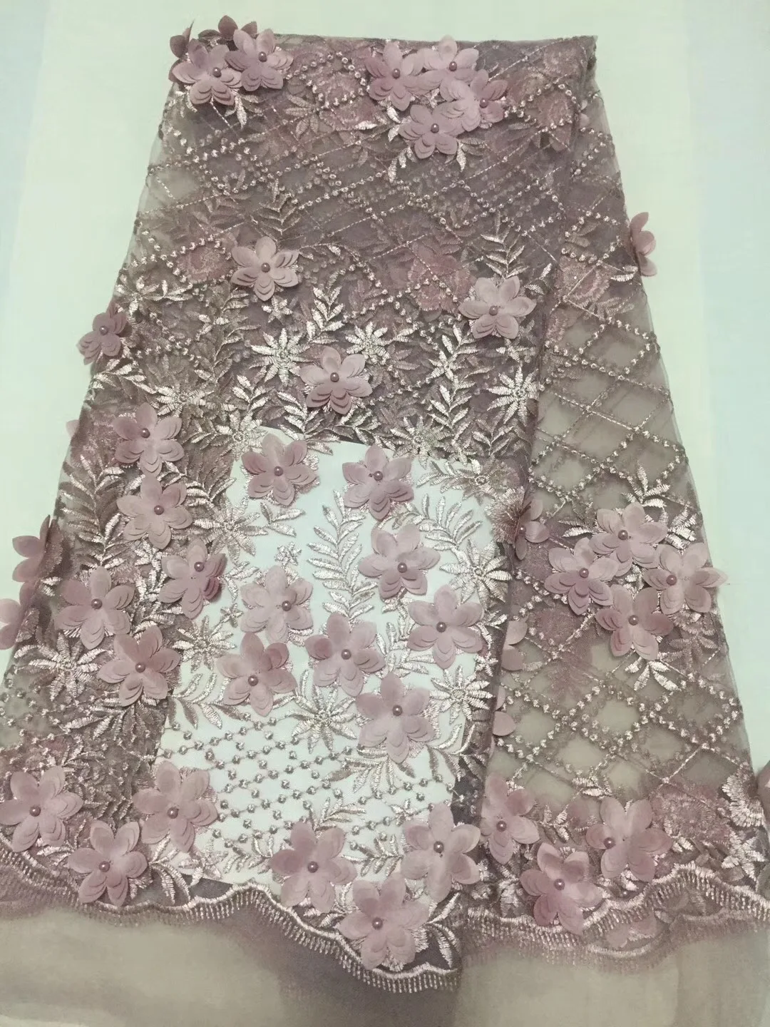 

Nigerian Laces Fabric 2018 African Cord Laces Fabrics High Quality,Nigerian Guipure Cord Lace Fabric for Wedding Dress ALC-JL003