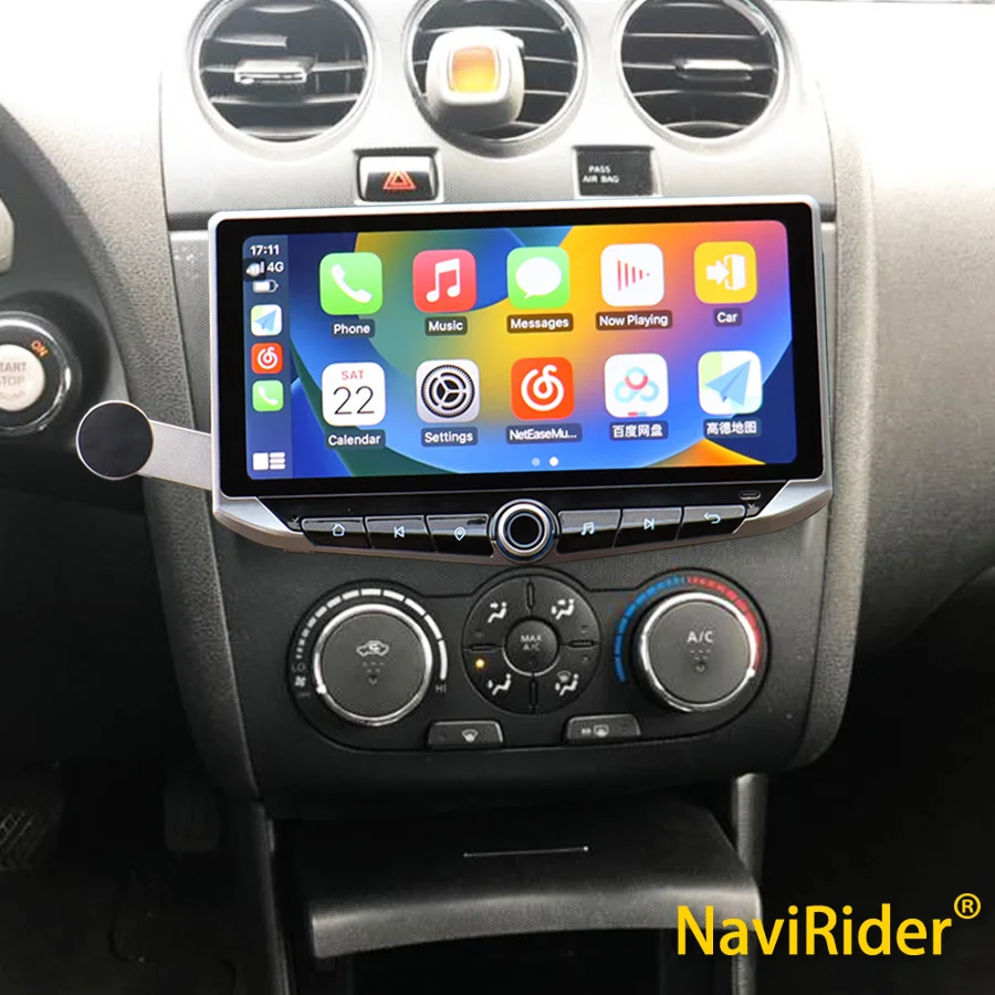 

10.88" Android Screen DSP Car Radio Multimidia Video Player Navigation GPS For Nissan Altima 2010 Teana 2din Head Unit Carplay