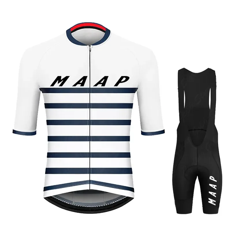 

MAAP Summer 2023 Cycling Jersey Sets Men MTB Bike Clothes Racing Bicycle Clothing Outdoor Quick-Drying Ropa Maillot Ciclismo